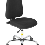 Scaun ESD Basic, Negru Premium, reglaj inaltime 480–610 mm