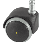 Roata pivotanta ESD, cauciuc gri, 50mm