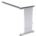 Extensie masa de lucru ESD – manuala, tip L, 1200x500 mm