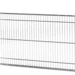 Polita grilaj metalic din sarma cromata 610x760mm pentru rafturi camera curata (cleanroom)