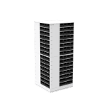 Dulap ESD rotativ – polite din otel, 2000x900x900 mm