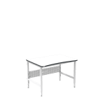 Banc de lucru ESD – manual, tip H, 1200x800 mm, blat ergonomic