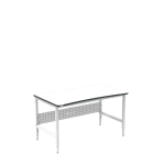Banc de lucru ESD – manual, tip H, 1500x800 mm, blat ergonomic