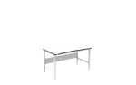Banc de lucru ESD – manual, tip H, 1500x800 mm, blat ergonomic