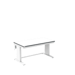 Banc de lucru ESD – electric, tip L HD, 1500x800 mm, blat ergonomic