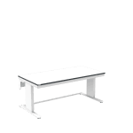 Banc de lucru ESD – electric, tip L LD, 1800x900 mm, blat ergonomic