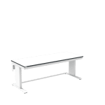 Banc de lucru ESD – electric, tip L LD, 2000x800 mm, blat dreptunghiular