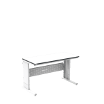 Banc de lucru ESD – manual, tip L, 1500x700 mm, blat dreptunghiular