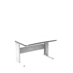 Banc de lucru ESD – manual, tip L, 1500x800 mm, blat ergonomic