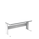 Banc de lucru ESD – manual, tip L, 2000x700 mm, blat dreptunghiular