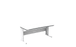 Banc de lucru ESD – manual, tip L, 2000x800 mm, blat ergonomic