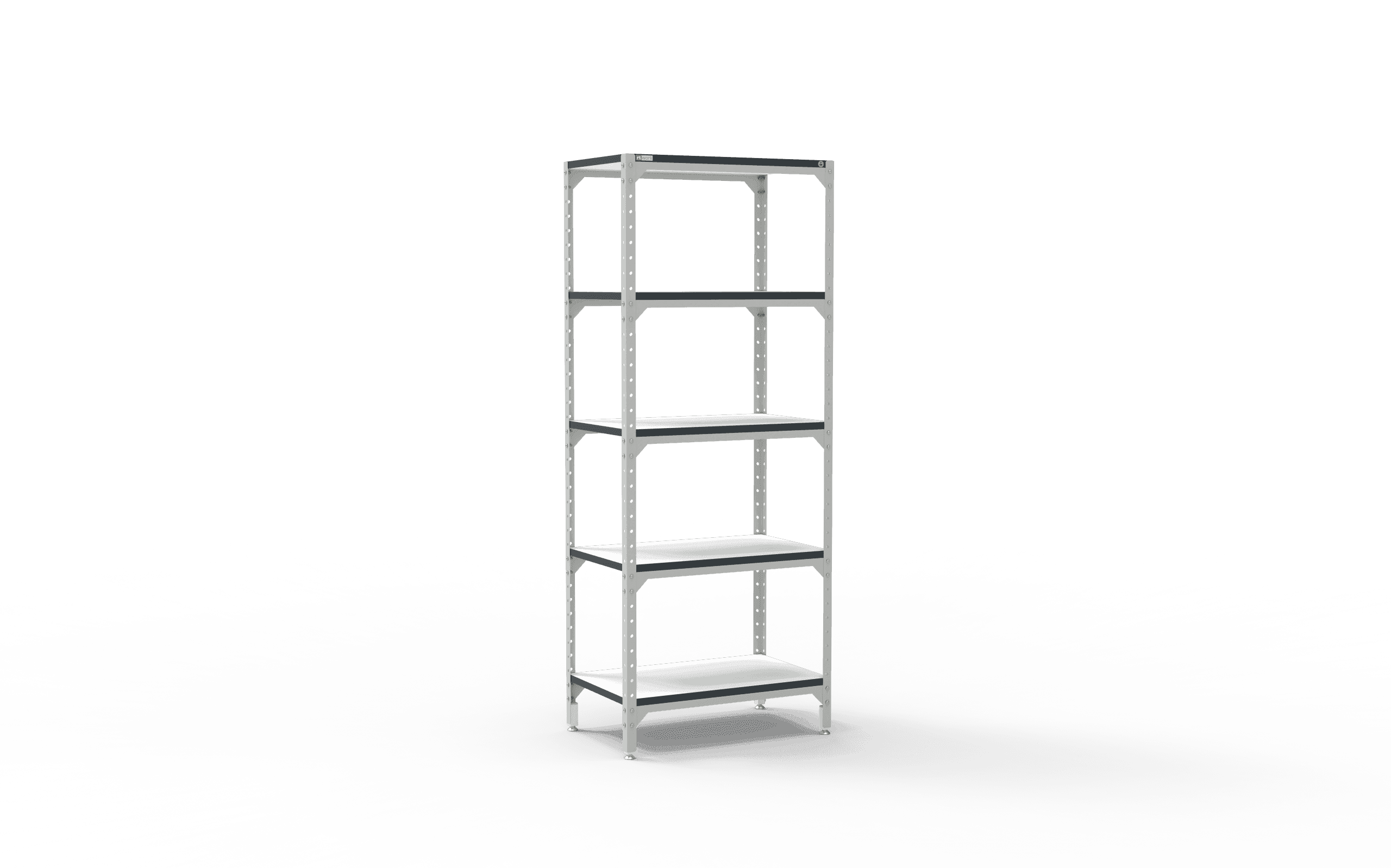 RT-RCBA-ESD-200-80-50-5S-W-scaled-1.png Raft ESD asamblat cu suruburi – 5 polite disipative, 2000x800x500 mm - imagine 1