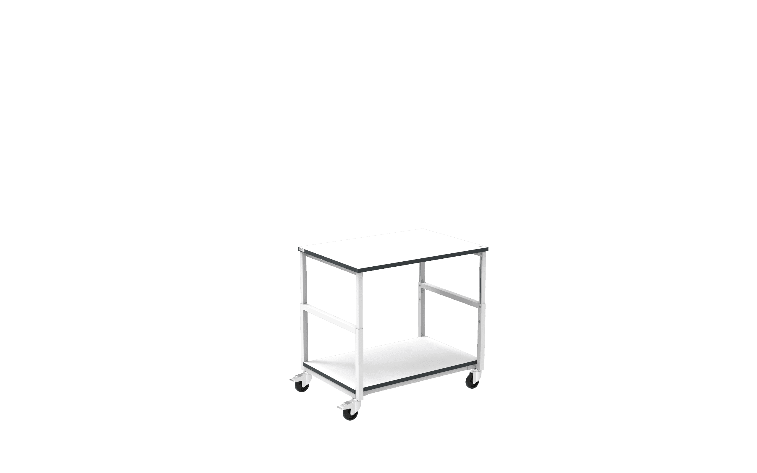 RT-TB-ESD-100-70-W-2-scaled-1.png Carucior ESD de baza – 2 polite disipative, 1000x700 mm - imagine 1