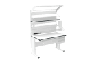 Banc de lucru ESD – manual, tip L, 1500x800 mm, blat ergonomic - imagine 3