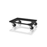 Carucior ESD din polipropilena conductiva cu carbon, 620x420mm